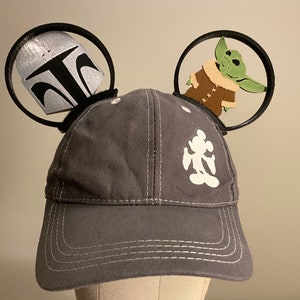 The Mandalorian Mickey Ears Headband/Hat