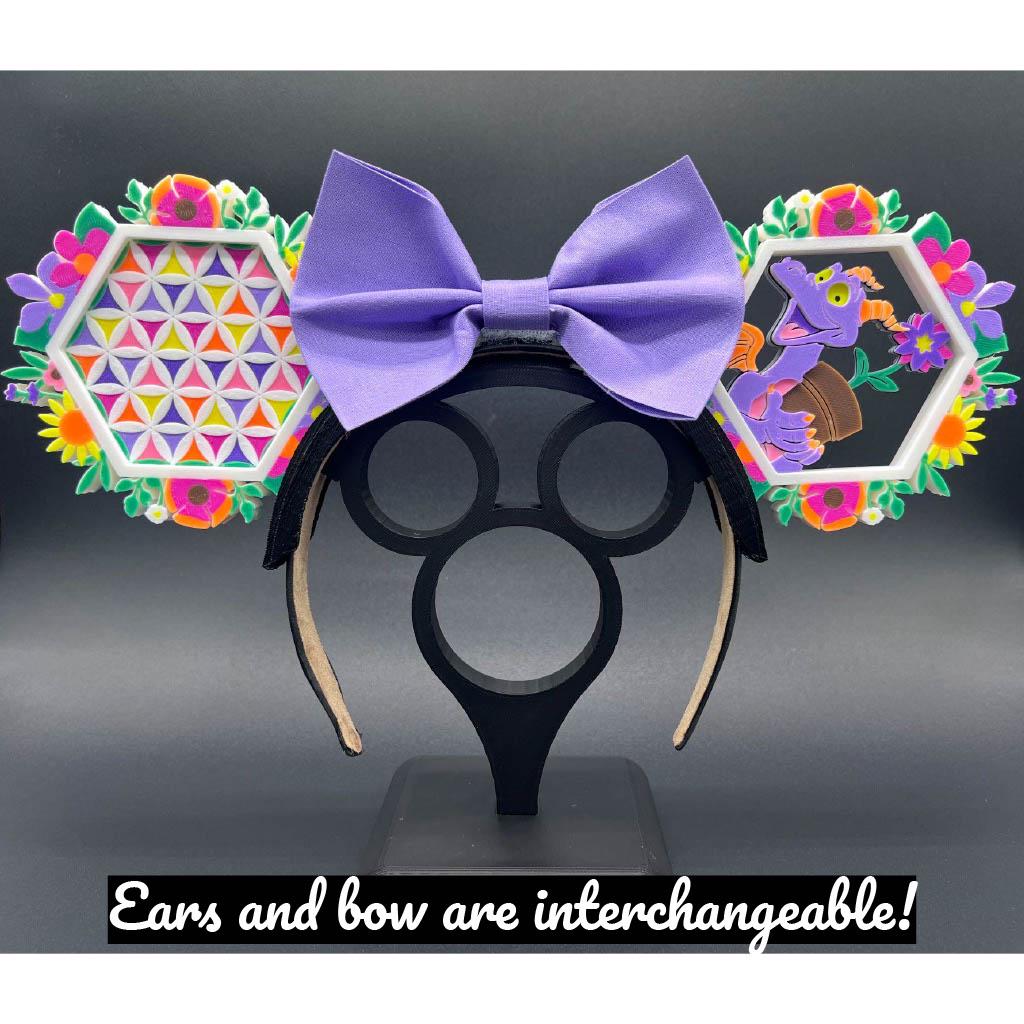 EPCOT Flower and Garden Festival Figment Custom Mickey Ears  display picture 1