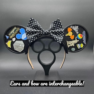Disney Pin Trader Custom Mickey Ears Headband or Hat