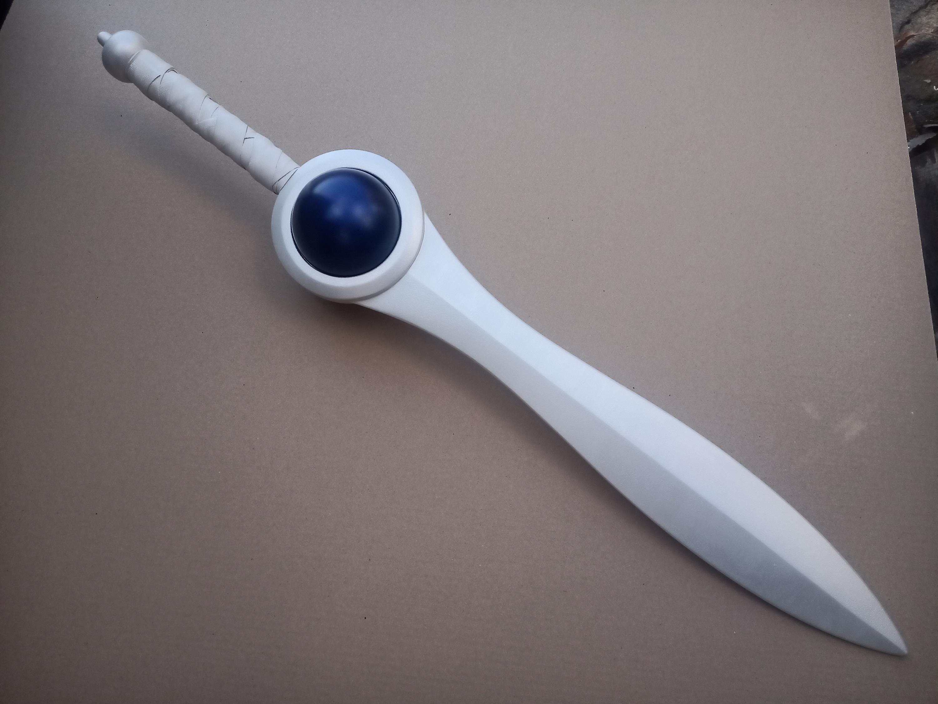 Finn's White Sword. Adventure Time Cartoon. Plywood. Cosplay Prop