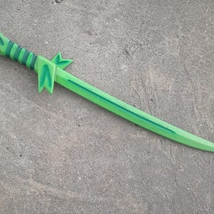 Finn's Grass Sword. Adventure Time cartoon. Plywood. Cosplay Prop. image 9