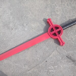 Finn's Demon Blood sword. The Adventure Time cartoon. Plywood. Cosplay Prop. image 3