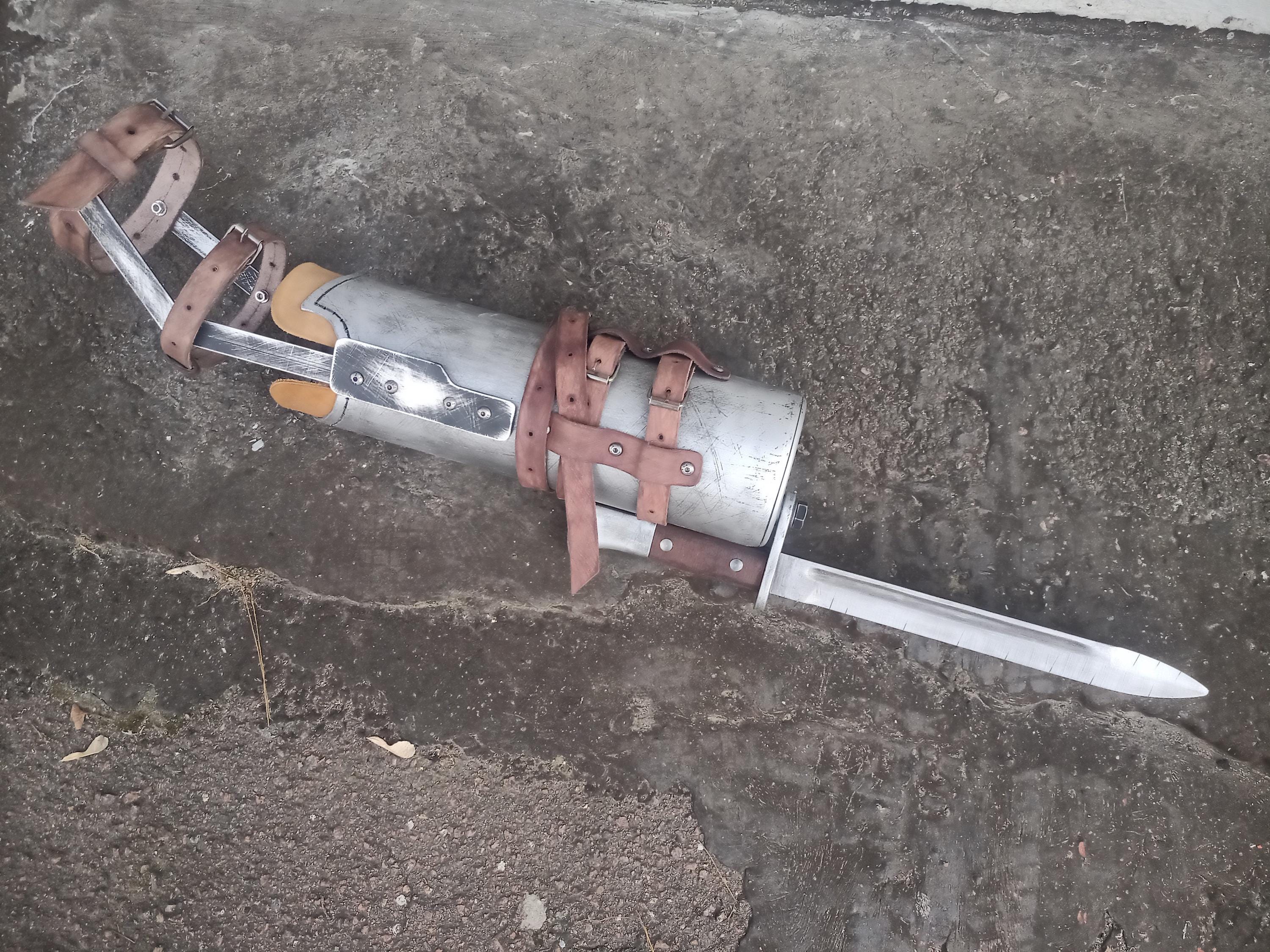 Merle Dixon's Hand Prosthetic With the Bayonet. the Walking Dead