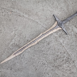 Dragonbone Sword from Skyrim. Fan Art. Plywood. Cosplay prop. image 2
