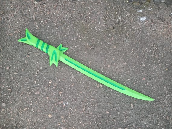 Finn's Grass Sword. Adventure Time Cartoon. Plywood. Cosplay Prop