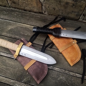 Thorfinn daga El anime Vinland Saga. Prop. Contrachapado. Cosplay. Arte de fans. imagen 2
