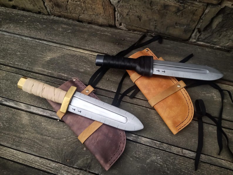 Thorfinn daga El anime Vinland Saga. Prop. Contrachapado. Cosplay. Arte de fans. imagen 2