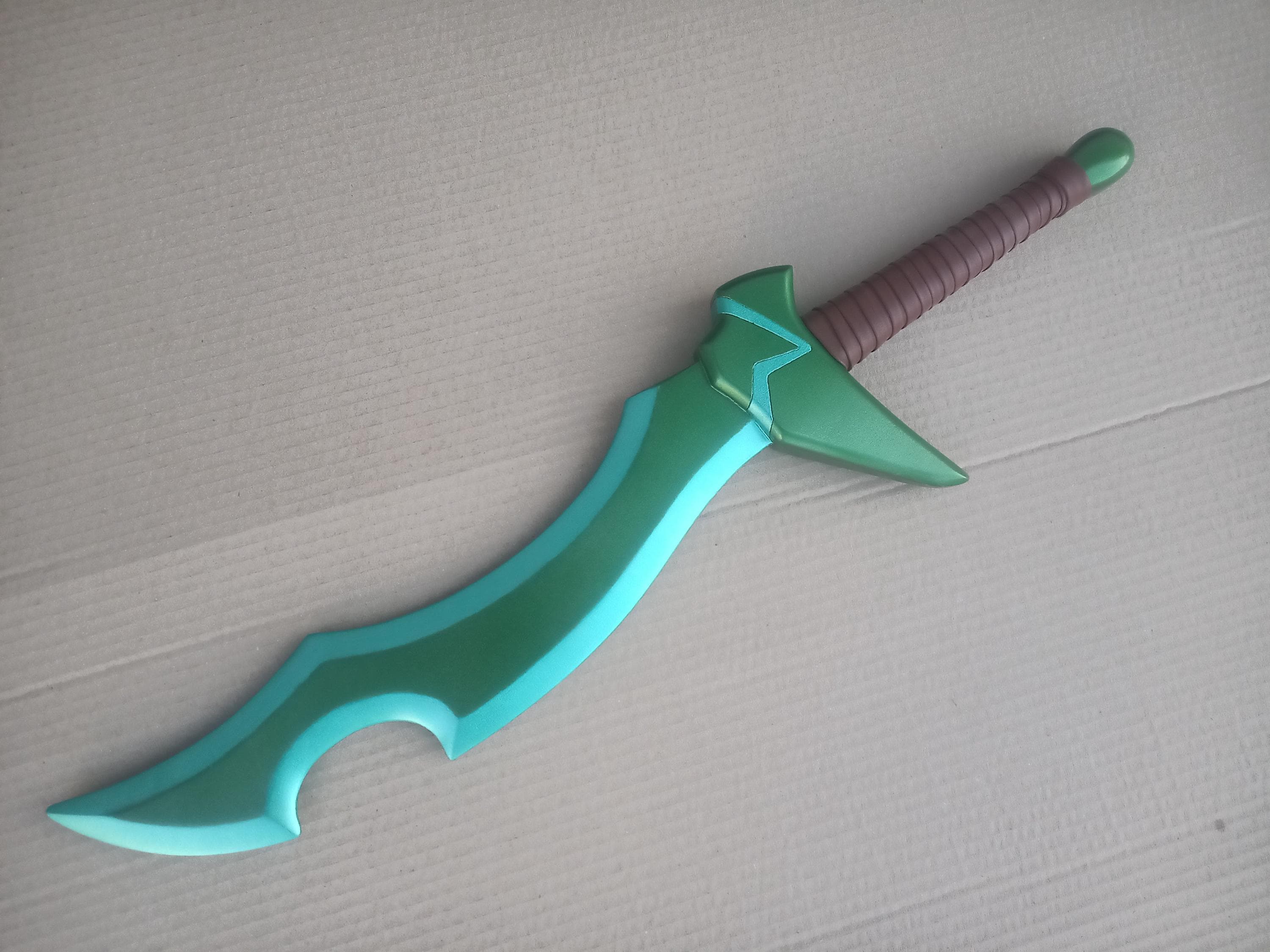 Shangri-la Frontier Anime Dagger. Prop. Cosplay. Plywood. - Etsy, image size:3000x2250
