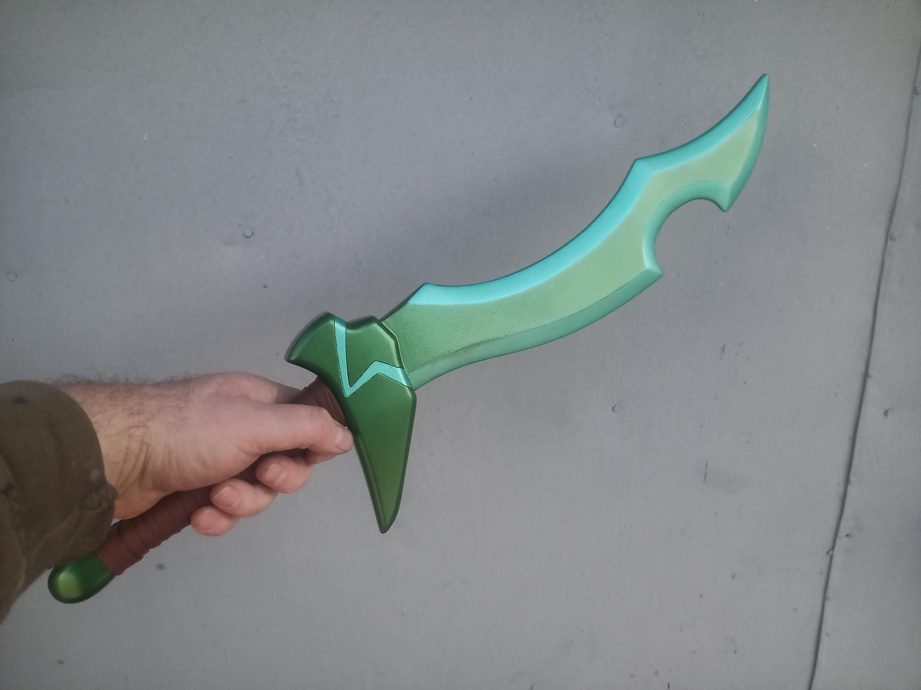 シャングリラ・フロンティアのアニメの短剣。小道具。コスプレ。合板