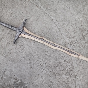 Dragonbone Sword from Skyrim. Fan Art. Plywood. Cosplay prop.