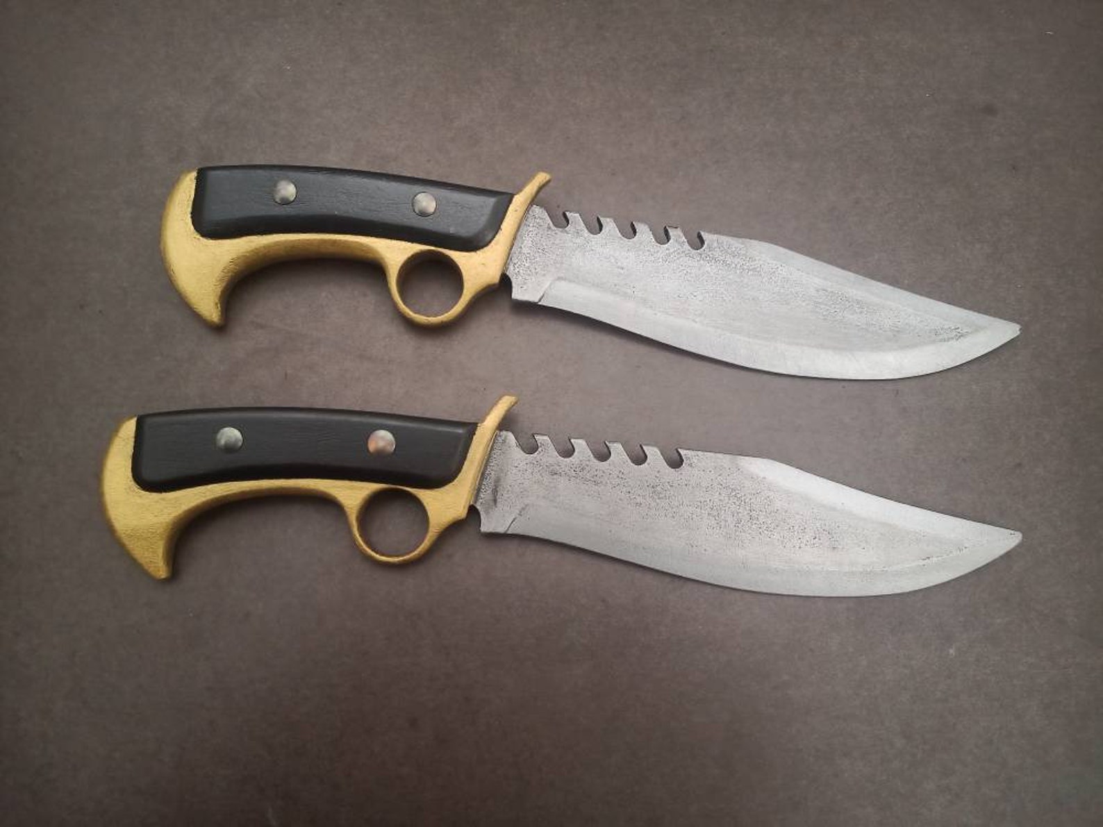 Walking Dead Daryl Knives. Season 11. Plywood. Cosplay Prop. Etsy Canada