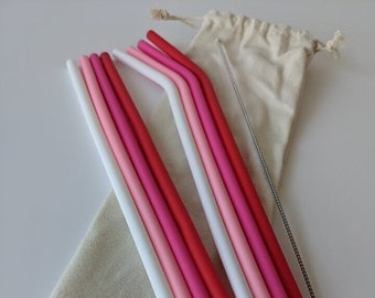 Cannuccia in silicone, cannuccia per bicchieri, cannucce riutilizzabili, cannucce in silicone riutilizzabili, cannucce in silicone, cannucce ecologiche