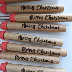 Marshmallow Roasting Sticks, Personalized Wooden Handle Telescoping Fork, Camping Tool, personalized hot dog roasting stick, campfire stick image 4