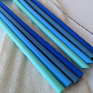 Silicone Straw, Tumbler Straw, Reusable Straws, Reusable Silicone Straws, Silicone Straws, eco friendly straws image 9