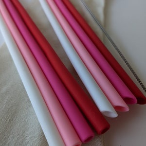 Silicone Straw, Tumbler Straw, Reusable Straws, Reusable Silicone Straws, Silicone Straws, eco friendly straws image 7