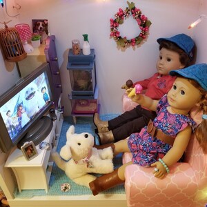 American girl doll tv set hot sale