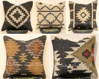Kilim Throw Pillow Etsy