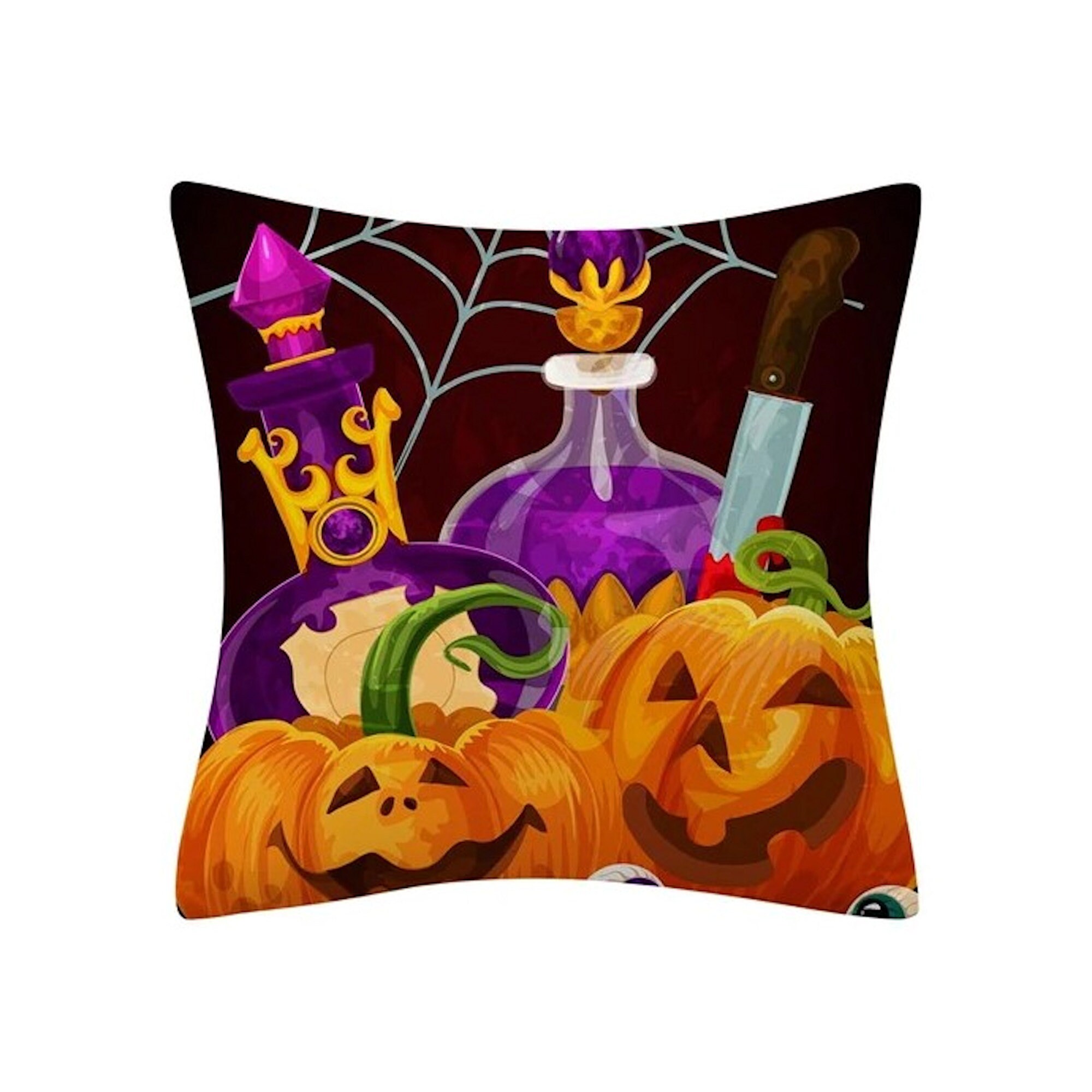 Halloween Pillows Soft Plush Pillows Happy Halloween Etsy