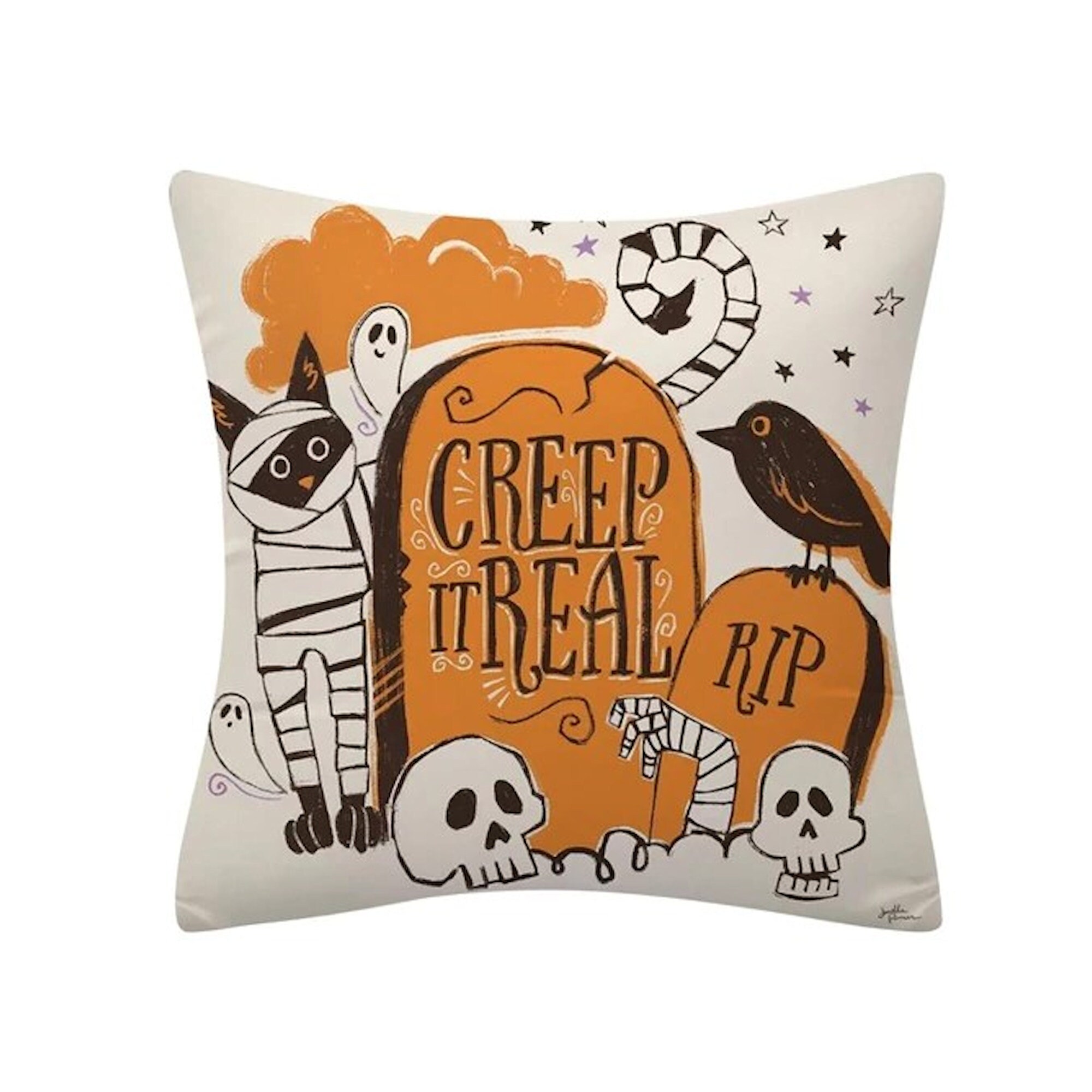 Halloween Pillows Soft Plush Pillows Happy Halloween Etsy