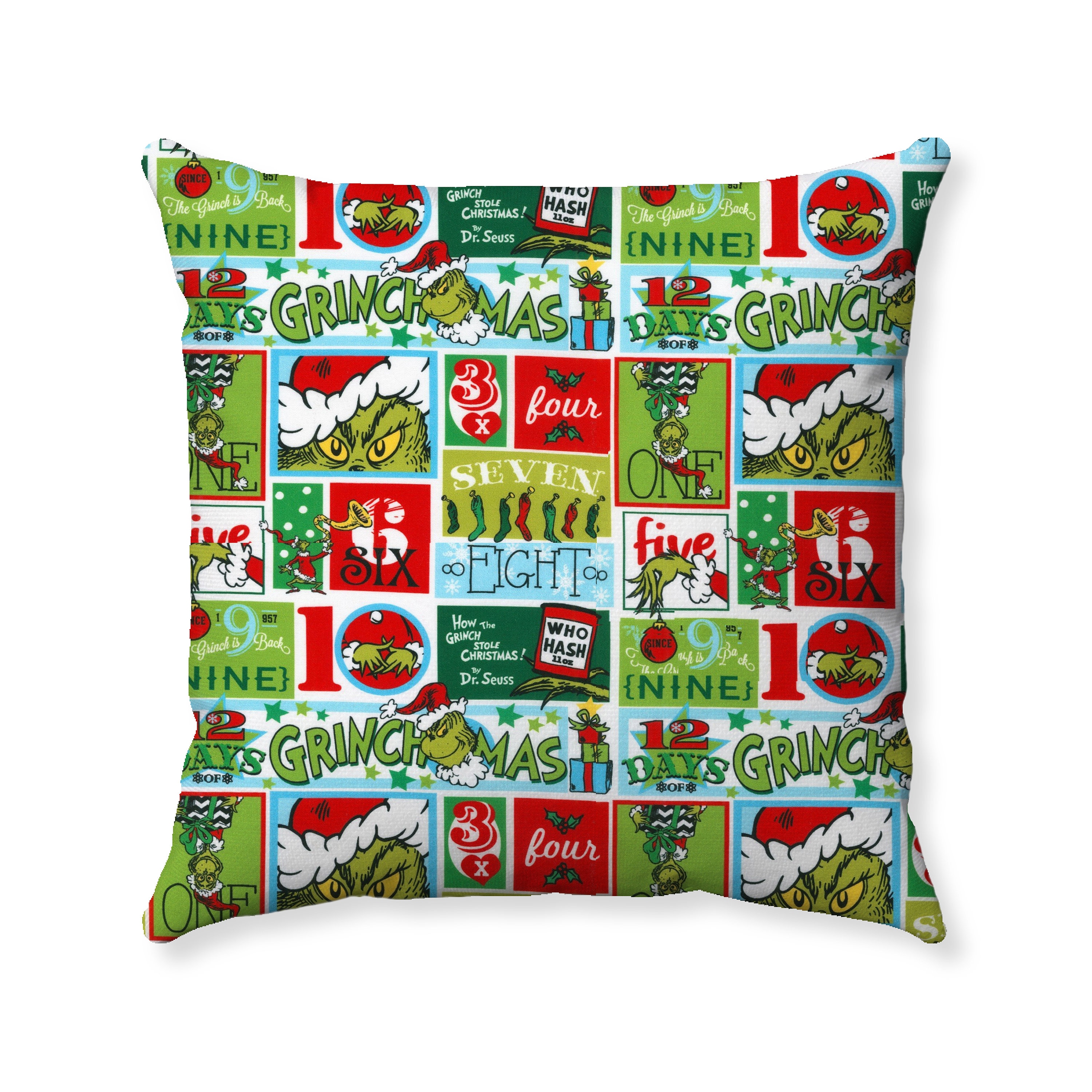 grinch cushion