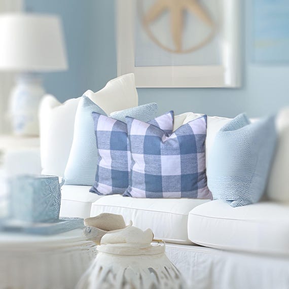 Premier Prints Anderson Buffalo Check Plaid Pillow Weathered