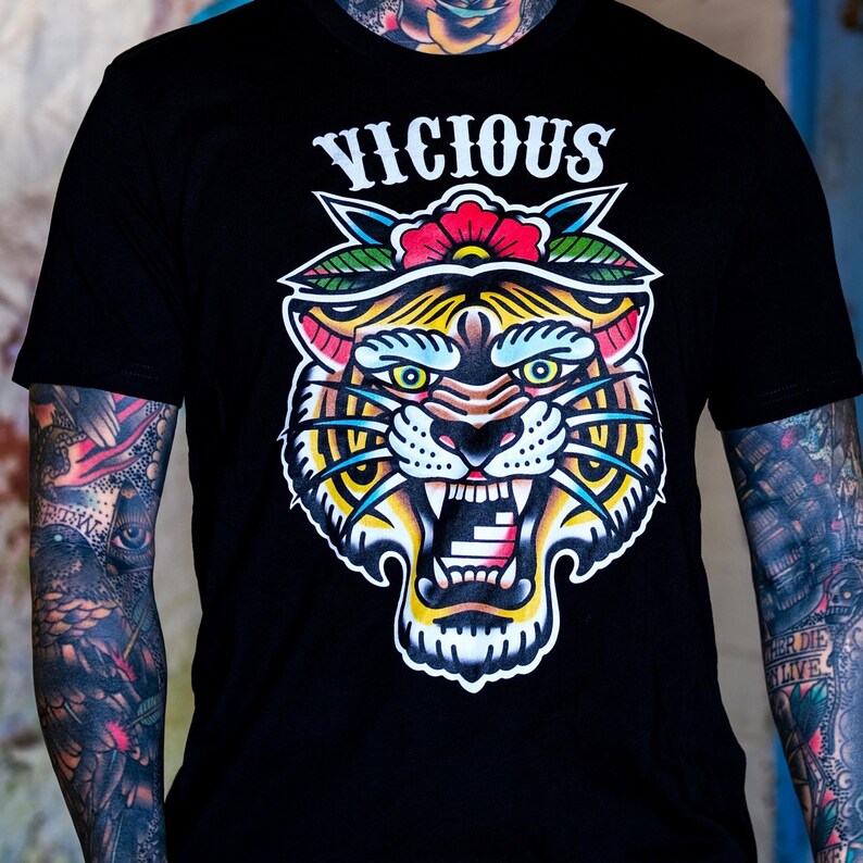 tiger tattoo shirt