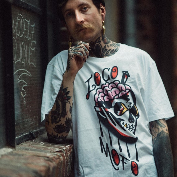 LOCO MOFO - Tattoo T Shirt | 100% Organic Cotton T-shirt | Sailors