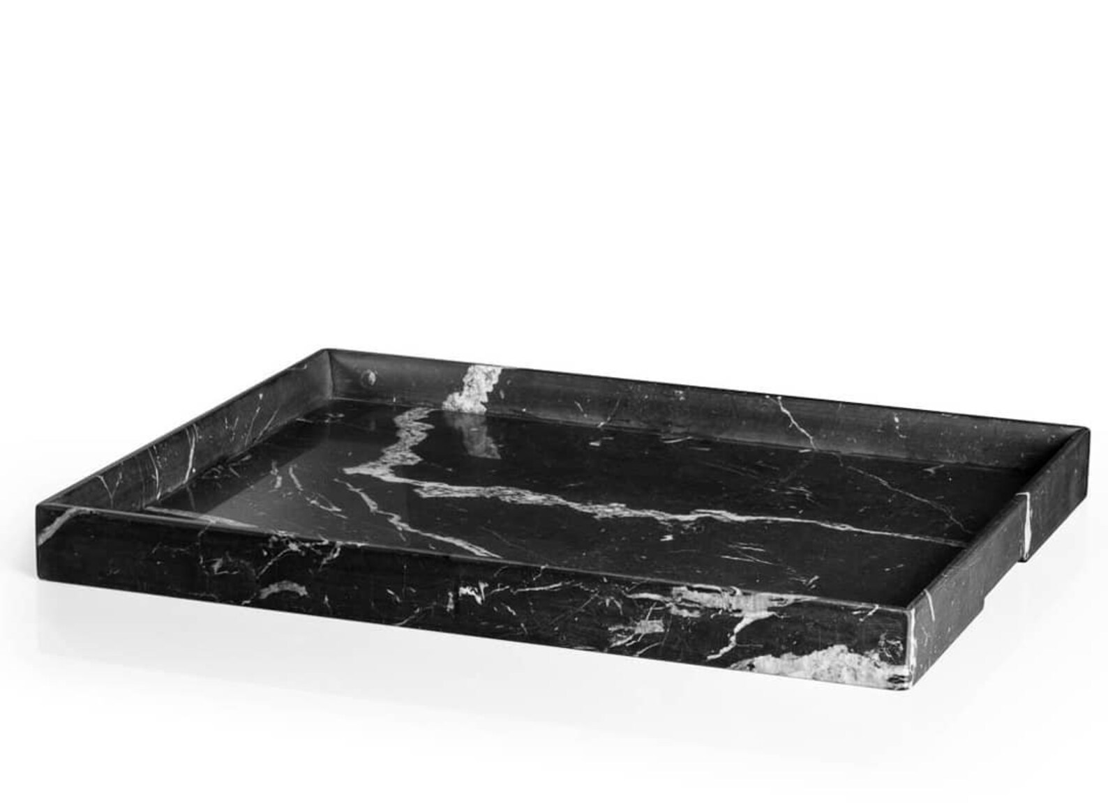 Black marble tray tray rectangular tray nero marquina marble Etsy