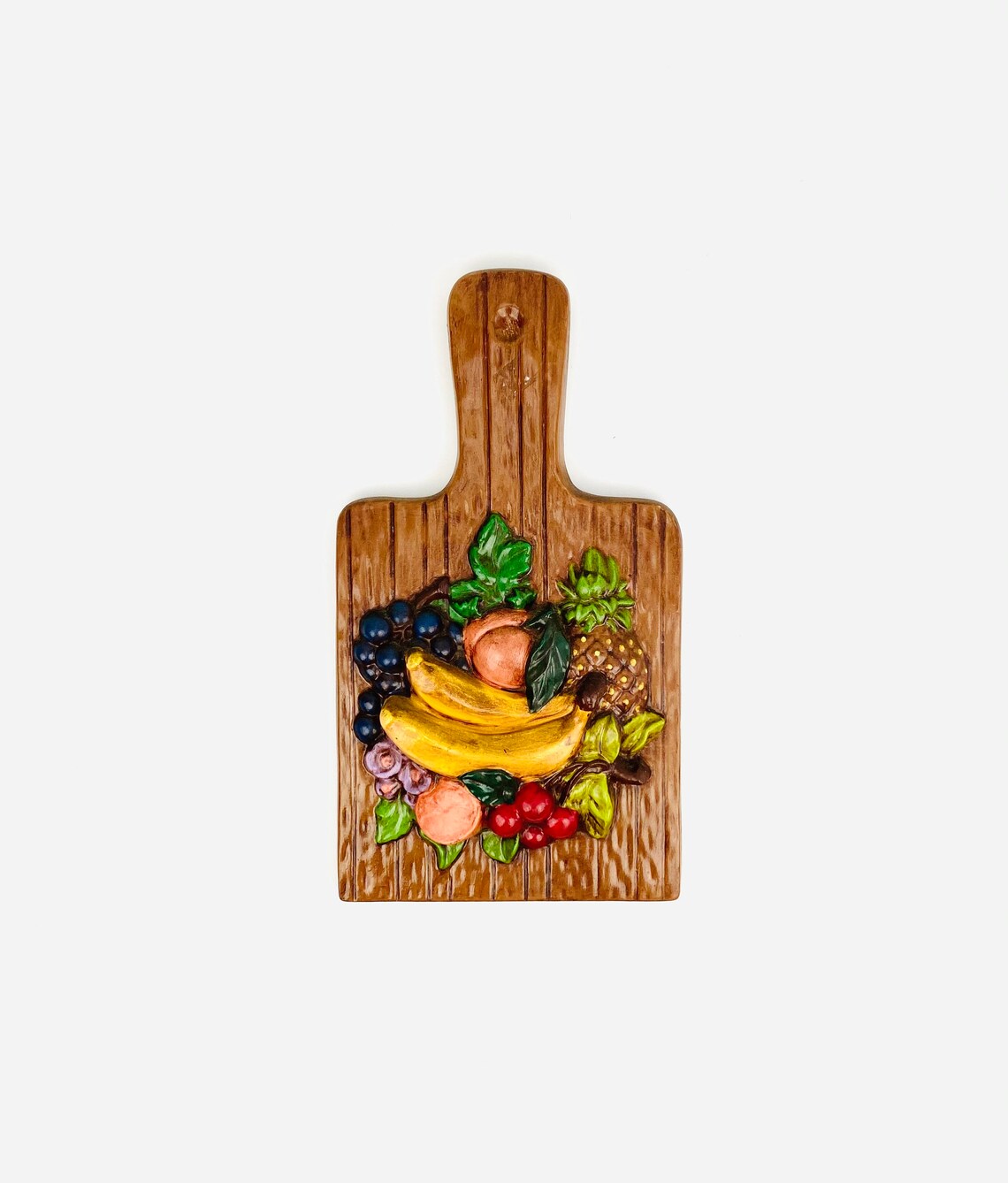 Vintage Ceramic Fruity Cutting Board Wall Decor/Vintage Fruit Etsy