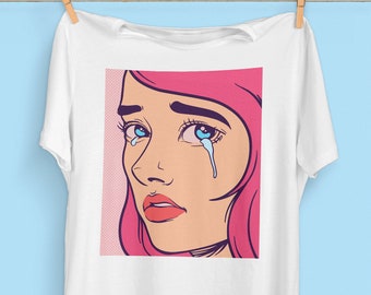 Pop Art T-Shirt | Pop Culture | Aesthetic Clothing | Vintage 90s 80s 70s 60s | Streetwear | Hipster Shirt | Graphic Tee