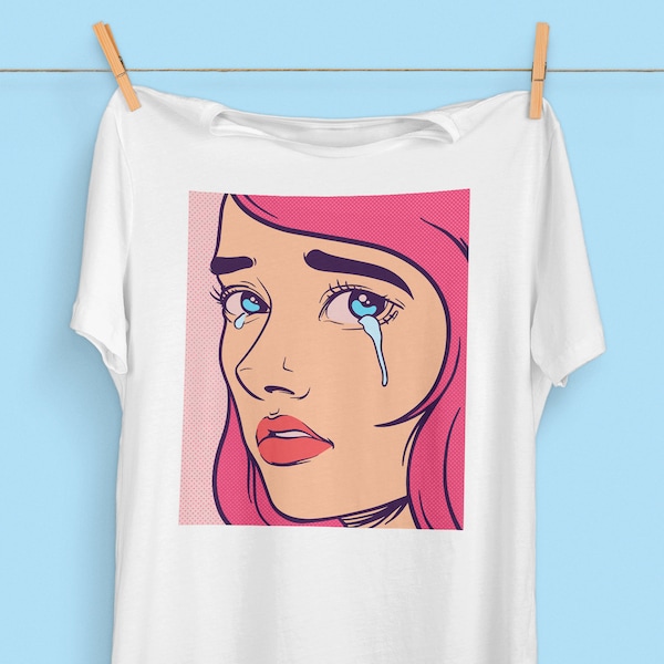 Pop Art T-Shirt | Pop Culture | Aesthetic Clothing | Vintage 90s 80s 70s 60s | Streetwear | Hipster Shirt | Graphic Tee