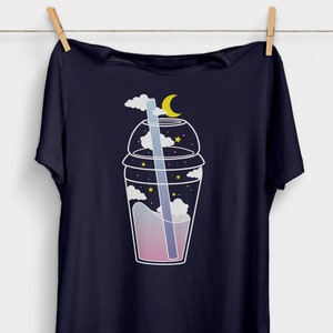 Boba Tea T-Shirt | Soft Kawaii Aesthetic | Yume Kawaii Harajuku | Kpop Korean Japanese Fashion | Fairy Kei