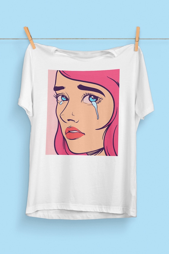 penge udløb gå i stå Pop Art T-shirt Pop Culture Aesthetic Clothing Vintage - Etsy