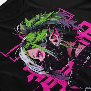 Japan Streetwear Cyberpunk Y2K Sweatshirt - Manga Anime Design