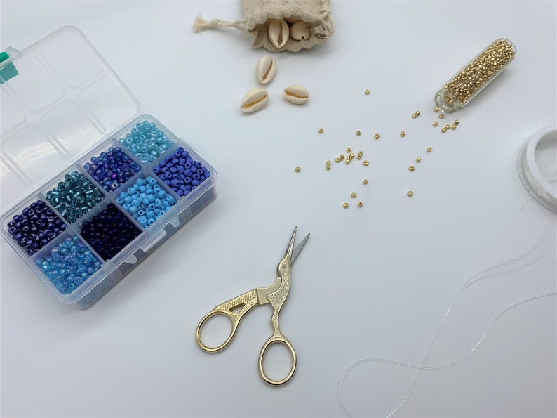 Starter Kit for Jewellery DIY Making Glass Seed Beads 6/0 & Etsy