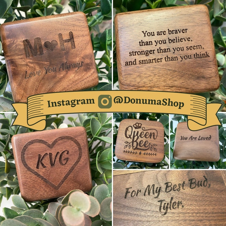 Custom Melody Music Box / Personalized Music Box With a Custom Etsy UK