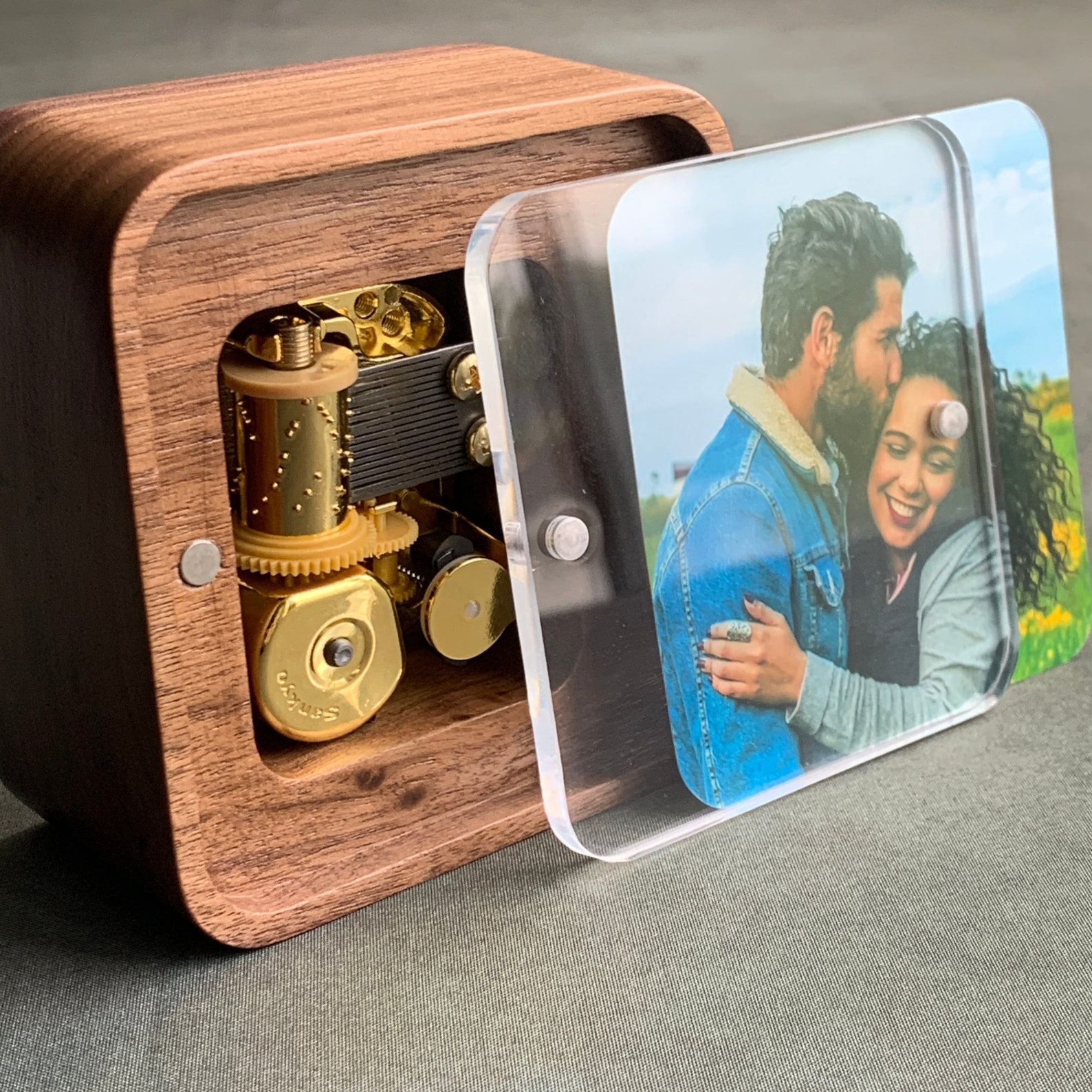 Personalized Music Photo Frame Box / Frame with Music Etsy
