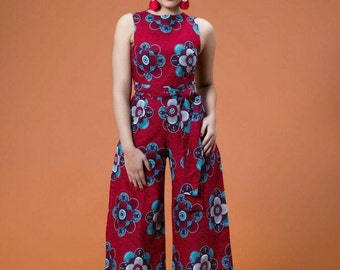 kitenge jumpsuits for ladies