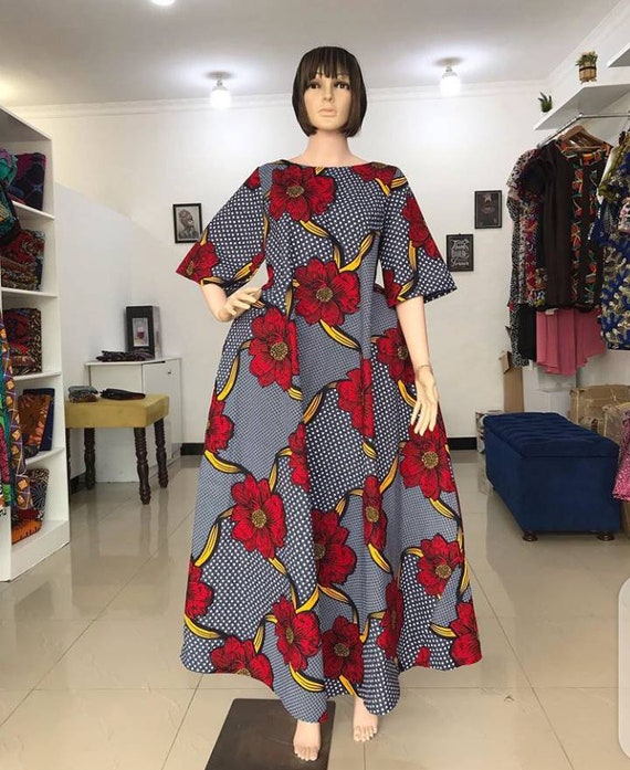 kitenge casual dresses