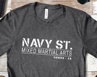 Camisa Navy St, Camisa Navy St mma, Navy St Kingdom, Navy St Tshirt, Navy St, Navy St mma, Camisa de Artes Marciales, Mma Fighter, Navy Street Shirt