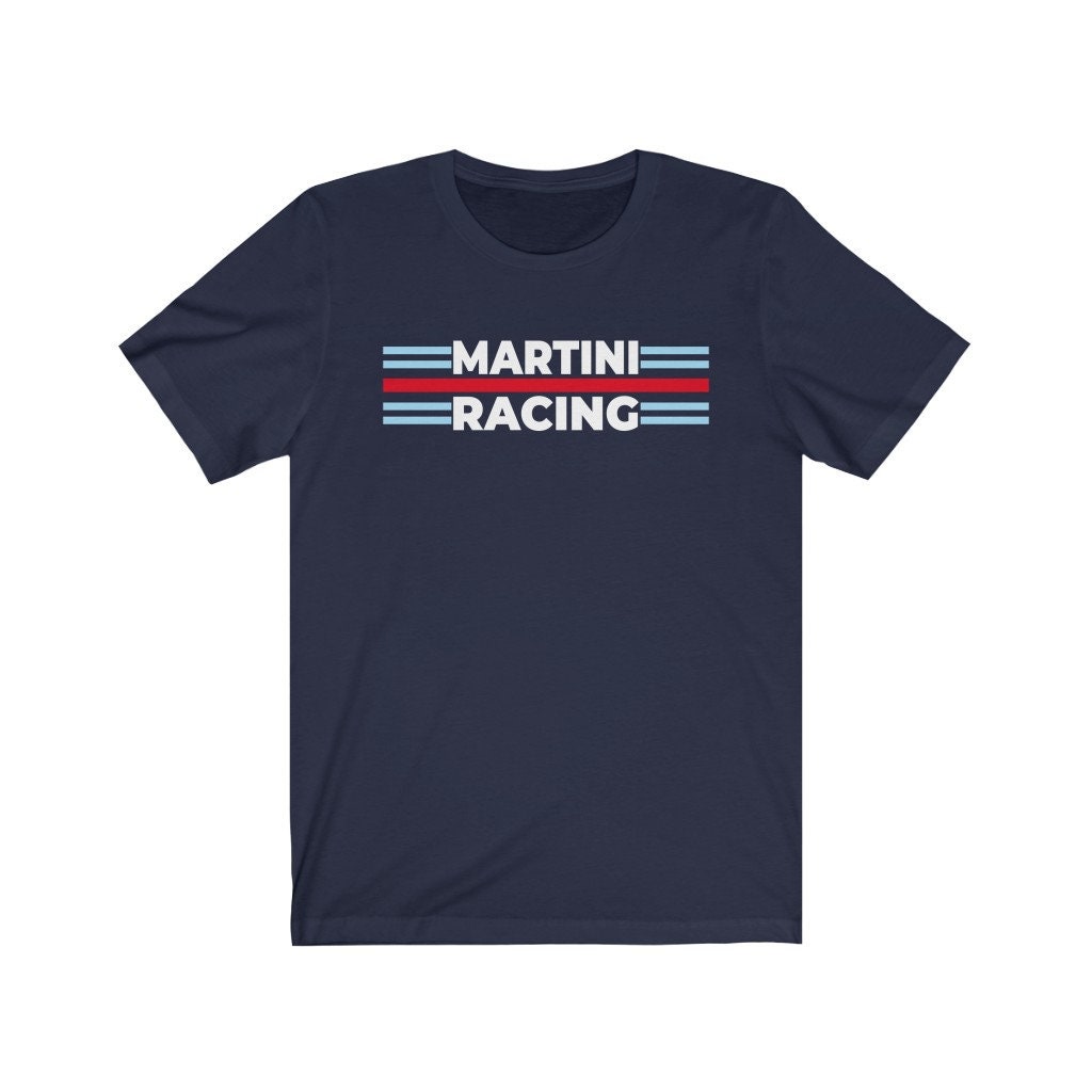 Martini Racing Shirt Martini Racing Stripes Martini Shirt Etsy