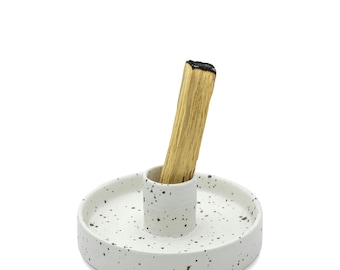 Bursera Palo Santo Holder - White
