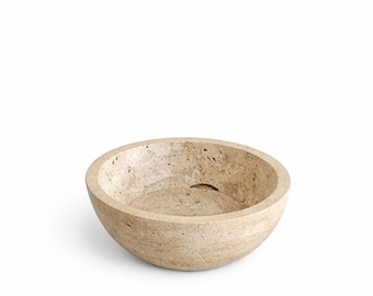 Bursera Flow Travertine Bowl