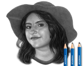 Personalized Portrait Drawing from photo.