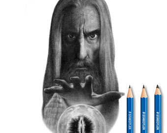 Fanart Pencil Drawing - 100% Handmade pencil art.