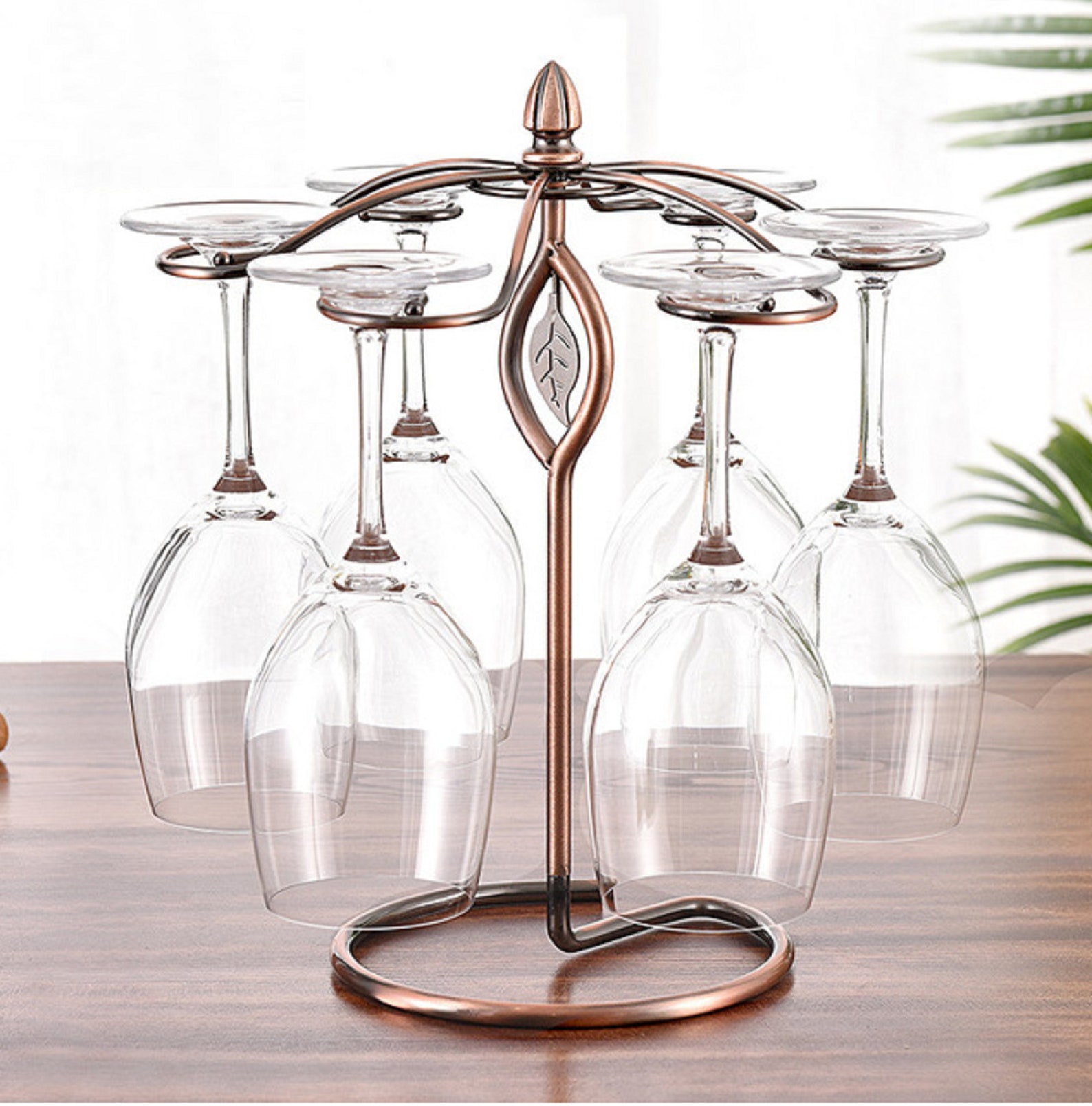 etsy wine glass holder