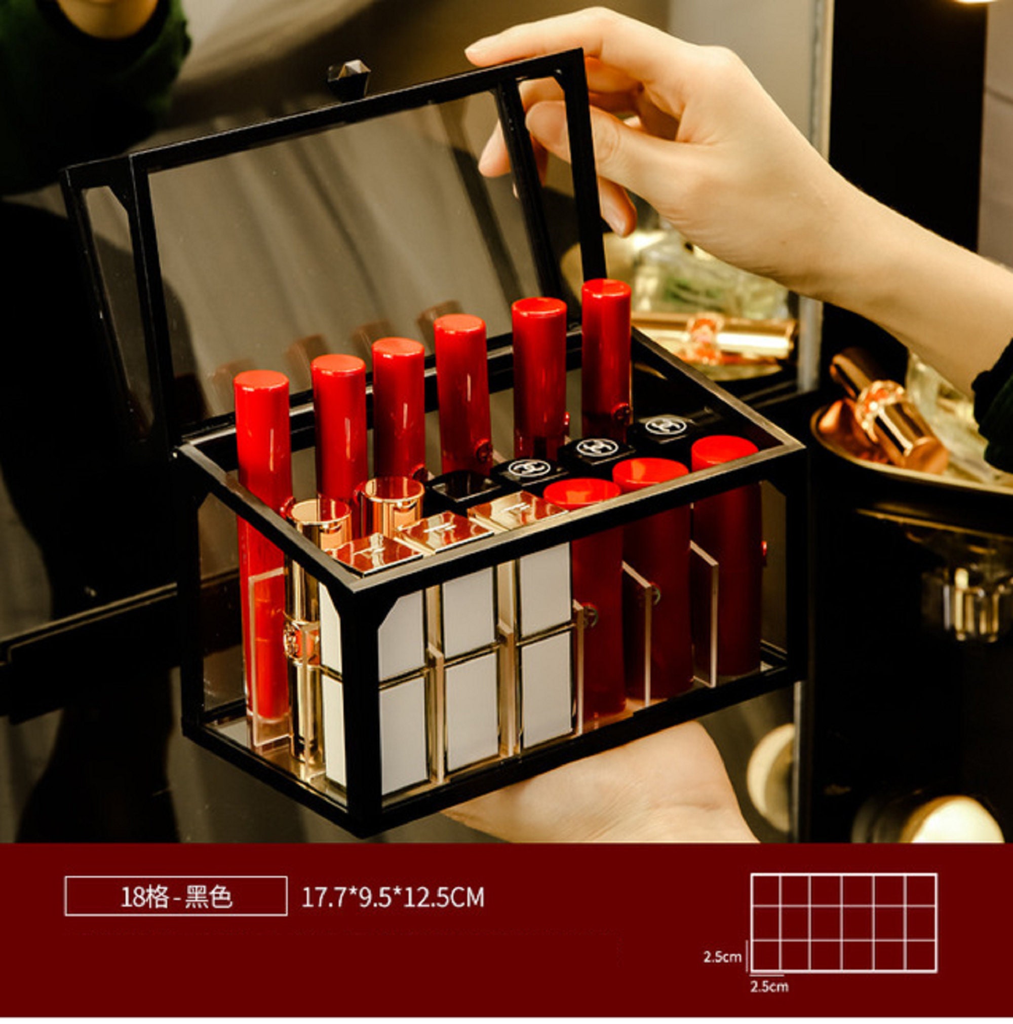 Cosmetic Stand Brush Display Stand Cosmetic Etsy