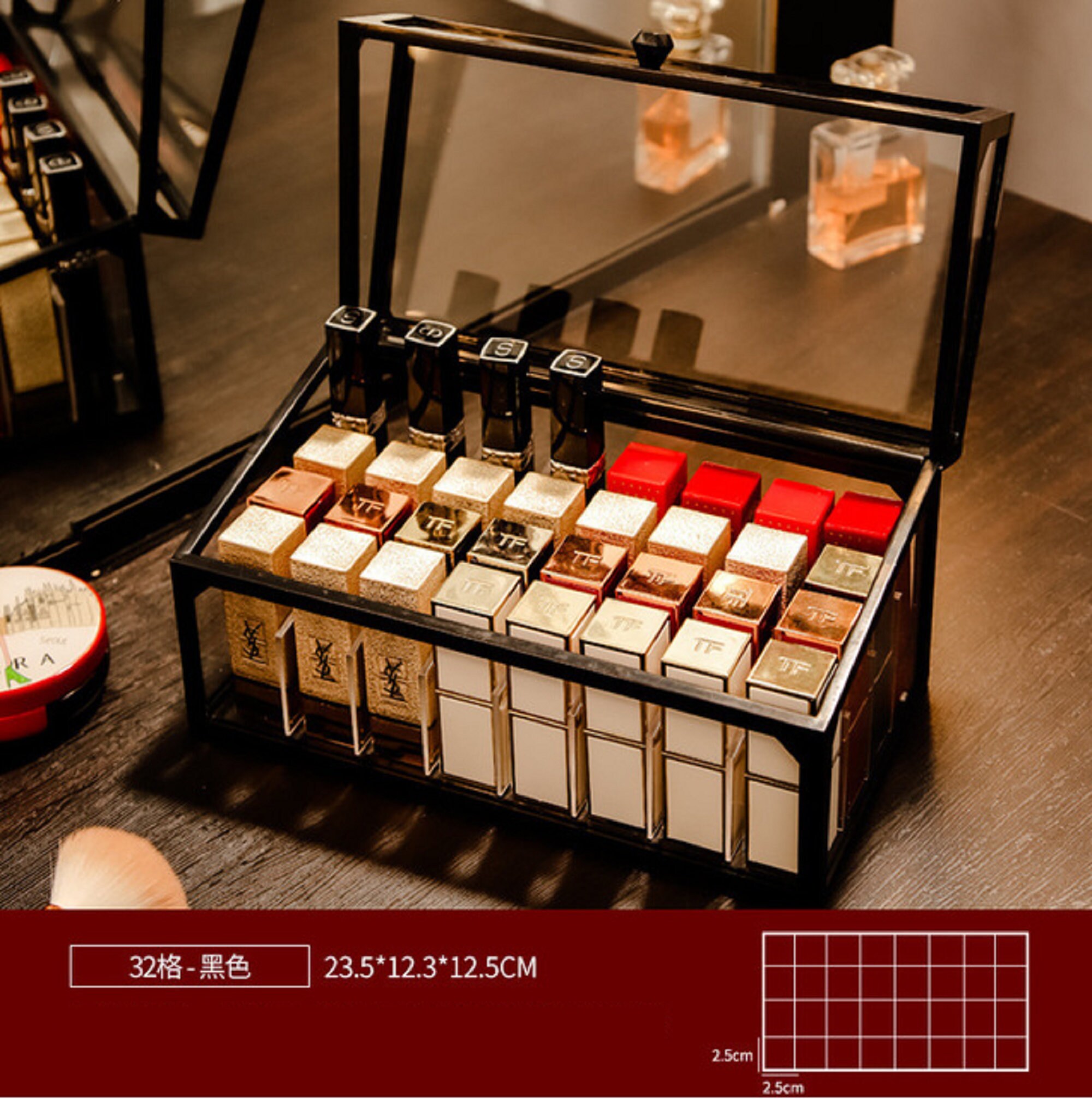 Cosmetic Stand Brush Display Stand Cosmetic Etsy