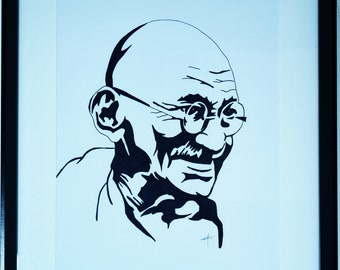 Portrait Gandhi