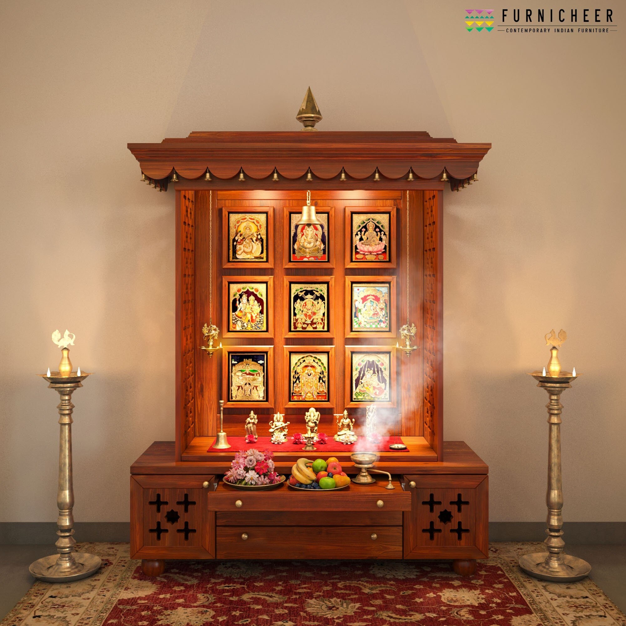 Pooja furniture near on sale me